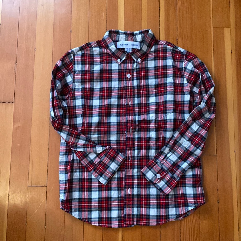 2-for-1 Old Navy, EUC Plaid dress shirt